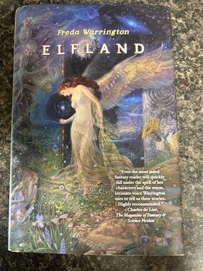 Elfland Hardcover Back Cover - Yellow & Black